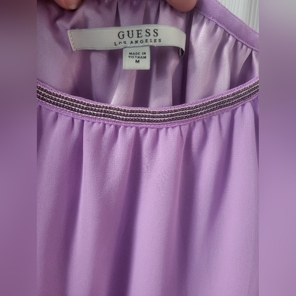 GUESS lilac dress (m) - Picture 3 of 4